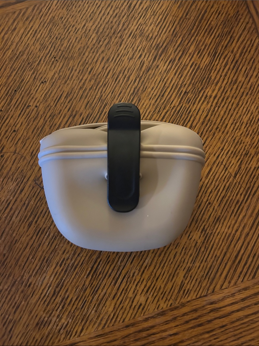 Silicone Dog Training Treat Pouch with Belt Clip